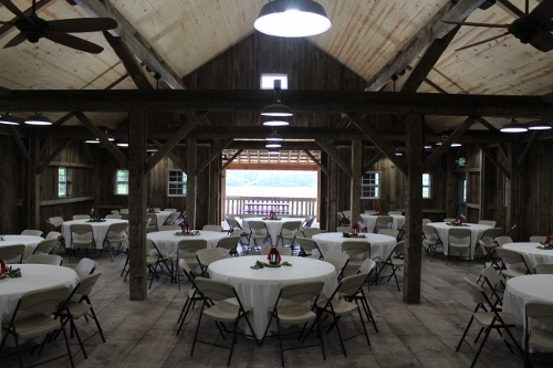 Plan your next church event, corporate outing, or birthday party at Dull's Tree Farm in Thorntown, IN near Frankfort and Lebanon. Event Barn